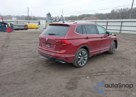 2018 Volkswagen Tiguan 2.0T Sel Premium из США, поврежденный, VIN 3VV5B7AX8JM132217